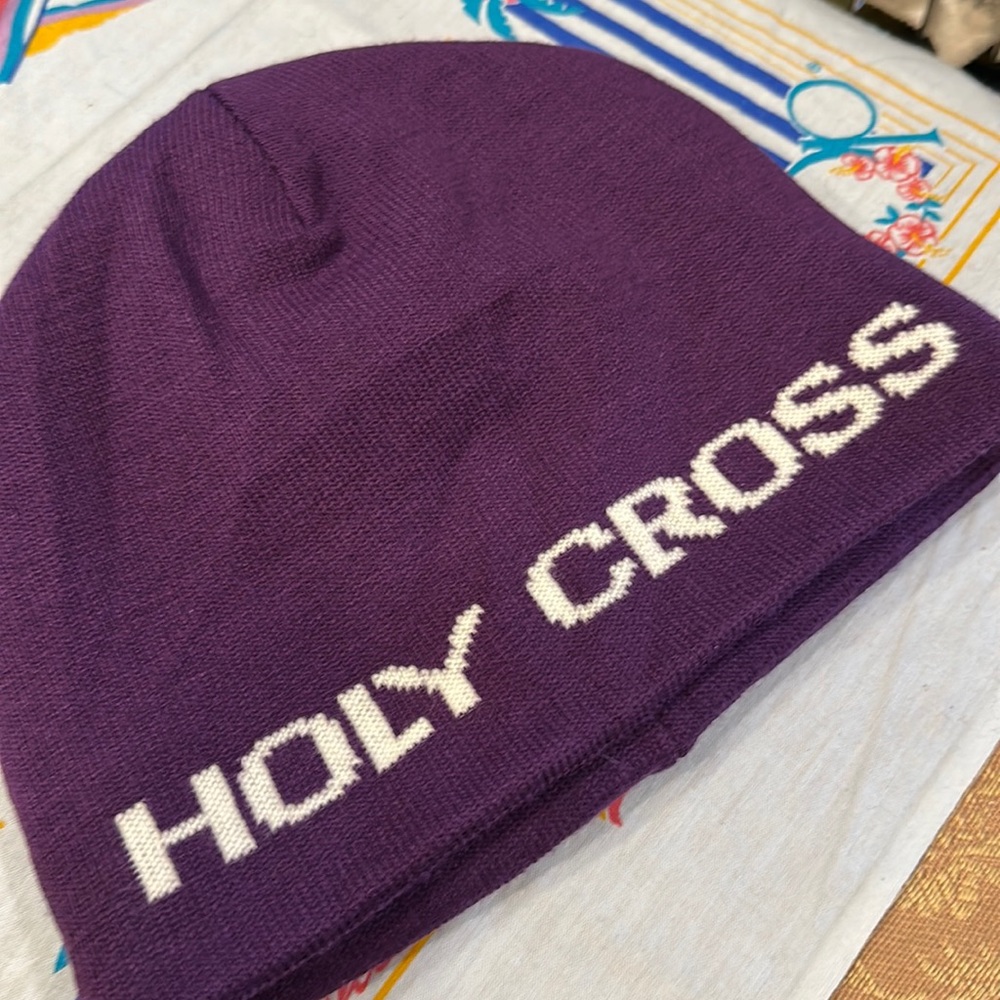 NWT Holy Cross Reversible Unisex Beanie